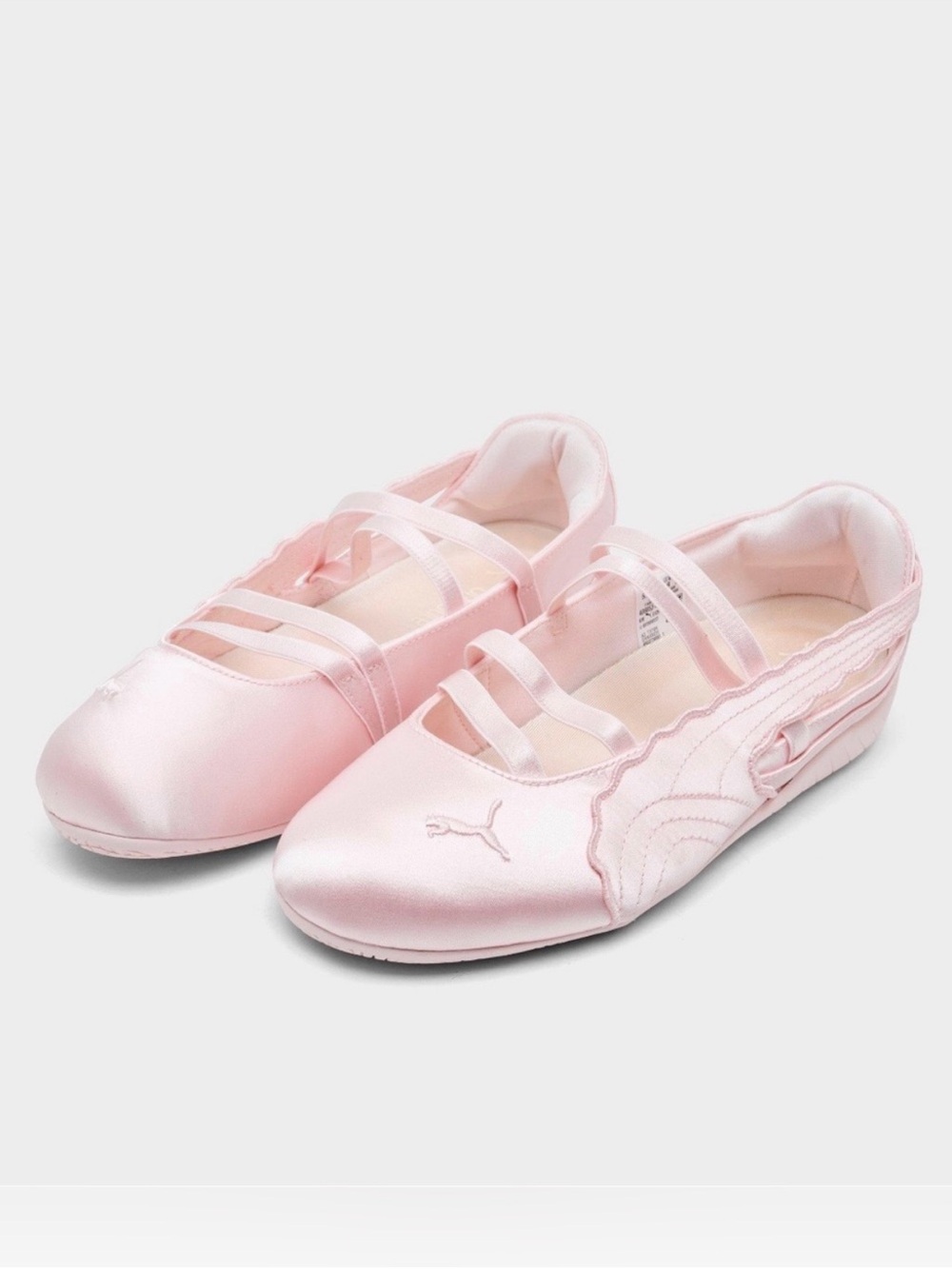 Puma Speedcat Pink Satin Ballet Flats | new with tags